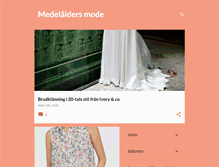 Tablet Screenshot of medelaldersmode.blogspot.com