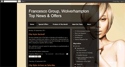 Desktop Screenshot of francescogroupwolverhampton.blogspot.com