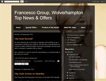 Tablet Screenshot of francescogroupwolverhampton.blogspot.com