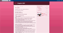 Desktop Screenshot of english2201lba.blogspot.com