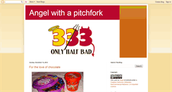 Desktop Screenshot of angelwithapitchfork.blogspot.com