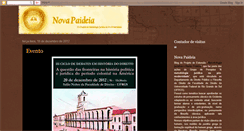 Desktop Screenshot of novapaideia.blogspot.com