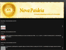 Tablet Screenshot of novapaideia.blogspot.com