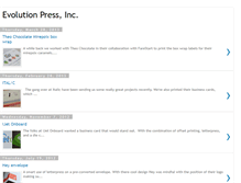 Tablet Screenshot of evolutionpress.blogspot.com