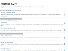 Tablet Screenshot of centraldafe.blogspot.com