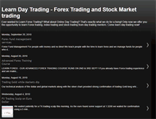 Tablet Screenshot of daytradingmentors.blogspot.com