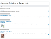 Tablet Screenshot of primariagalvan.blogspot.com