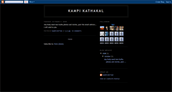 Desktop Screenshot of kampikathakal.blogspot.com