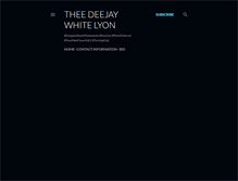 Tablet Screenshot of djwhitelyon.blogspot.com