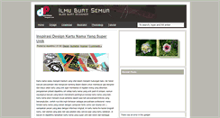 Desktop Screenshot of dapetilmu.blogspot.com