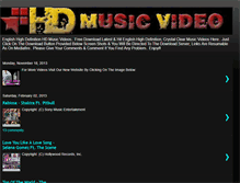 Tablet Screenshot of hdmusic-videos.blogspot.com