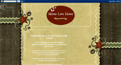 Desktop Screenshot of momslovehome.blogspot.com