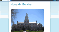 Desktop Screenshot of howardbunche.blogspot.com