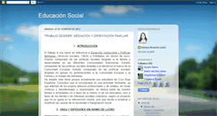Desktop Screenshot of educacionsocialblog.blogspot.com