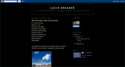 Desktop Screenshot of luciddreamerblog.blogspot.com