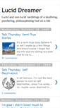 Mobile Screenshot of luciddreamerblog.blogspot.com