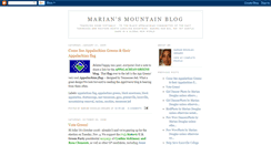 Desktop Screenshot of mariansmountain.blogspot.com