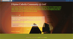 Desktop Screenshot of pinoycatholics.blogspot.com