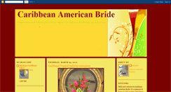 Desktop Screenshot of caribbeanamericanbride.blogspot.com