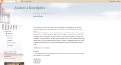 Desktop Screenshot of anatomia-descriptiva.blogspot.com