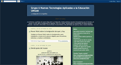 Desktop Screenshot of grupo6nuevastecnologiayeducacion.blogspot.com