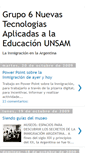 Mobile Screenshot of grupo6nuevastecnologiayeducacion.blogspot.com