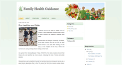 Desktop Screenshot of familyhealthguidance.blogspot.com