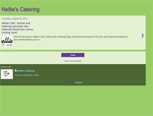 Tablet Screenshot of nelliescatering.blogspot.com