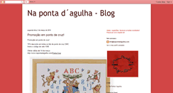 Desktop Screenshot of blognapontadagulha.blogspot.com