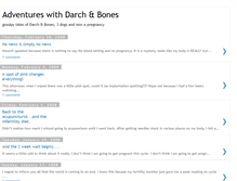 Tablet Screenshot of darchandbones.blogspot.com