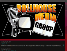 Tablet Screenshot of dollhousemediagroup.blogspot.com