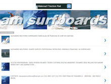 Tablet Screenshot of amsurfboards.blogspot.com