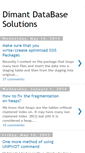 Mobile Screenshot of dimantdatabasesolutions.blogspot.com