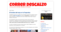 Desktop Screenshot of correrdescalzo.blogspot.com