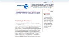 Desktop Screenshot of inviertaparaganar.blogspot.com