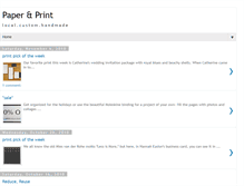 Tablet Screenshot of paperandprintchicago.blogspot.com