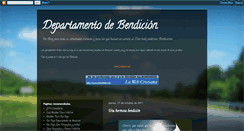 Desktop Screenshot of departamentodebendicion.blogspot.com