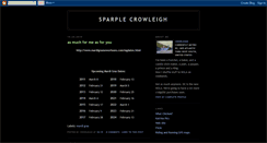 Desktop Screenshot of crowleigh.blogspot.com