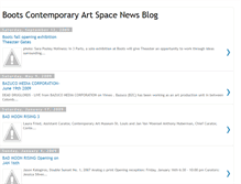 Tablet Screenshot of bootsartnews.blogspot.com