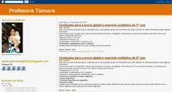 Desktop Screenshot of profesoratamara.blogspot.com