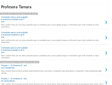 Tablet Screenshot of profesoratamara.blogspot.com