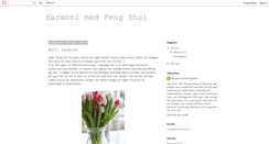 Desktop Screenshot of harmonimedfengshui.blogspot.com