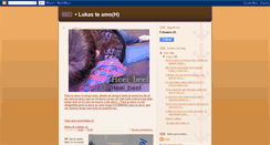 Desktop Screenshot of bel-lukas.blogspot.com