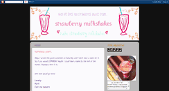 Desktop Screenshot of milkshakesandcupcakes.blogspot.com