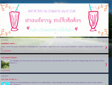 Tablet Screenshot of milkshakesandcupcakes.blogspot.com