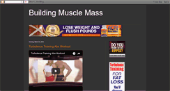 Desktop Screenshot of building-muscle-secret.blogspot.com