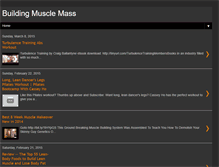 Tablet Screenshot of building-muscle-secret.blogspot.com