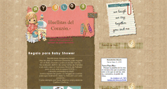 Desktop Screenshot of huellitasdelcorazon.blogspot.com