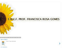 Tablet Screenshot of escola-rosagomes.blogspot.com
