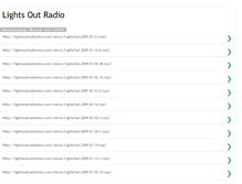 Tablet Screenshot of lightsoutradio.blogspot.com
